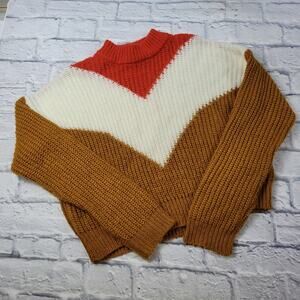 Forever 21 Contemporary Chevron Sweater size Medium